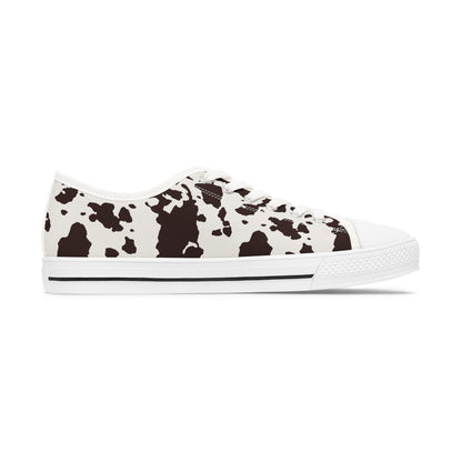 Touch of Aztec Stylish Women's Cow Print Sneakers | Trendy Footwear for Casual Outings, Gifts, Everyday Wear, Fashion Statement
