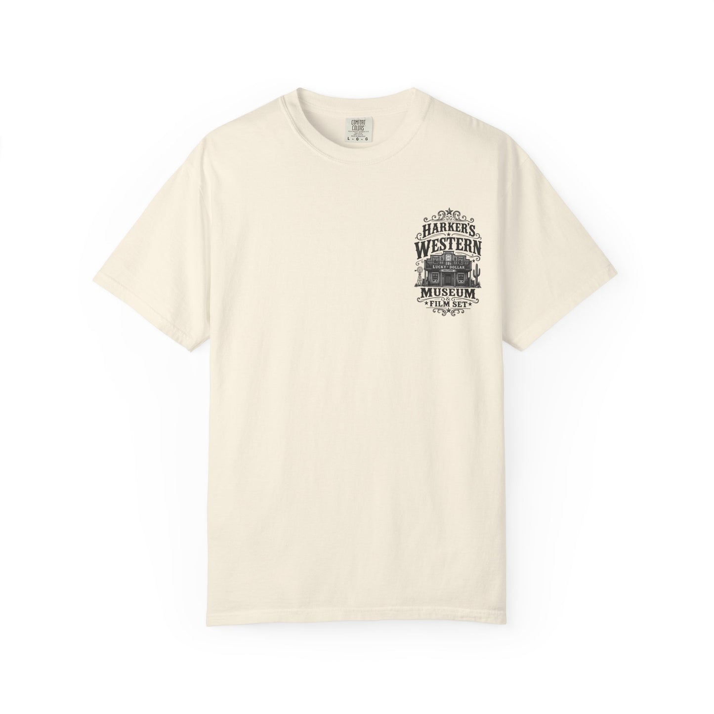 Harker's Western Museum Graphic T-Shirt — Harker’s Film Set Vintage Tee