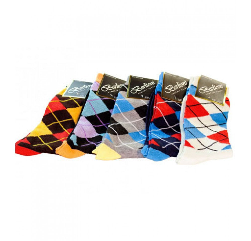Insta Slim Argyle Dress Socks Classic Style with a Modern Twist 155301