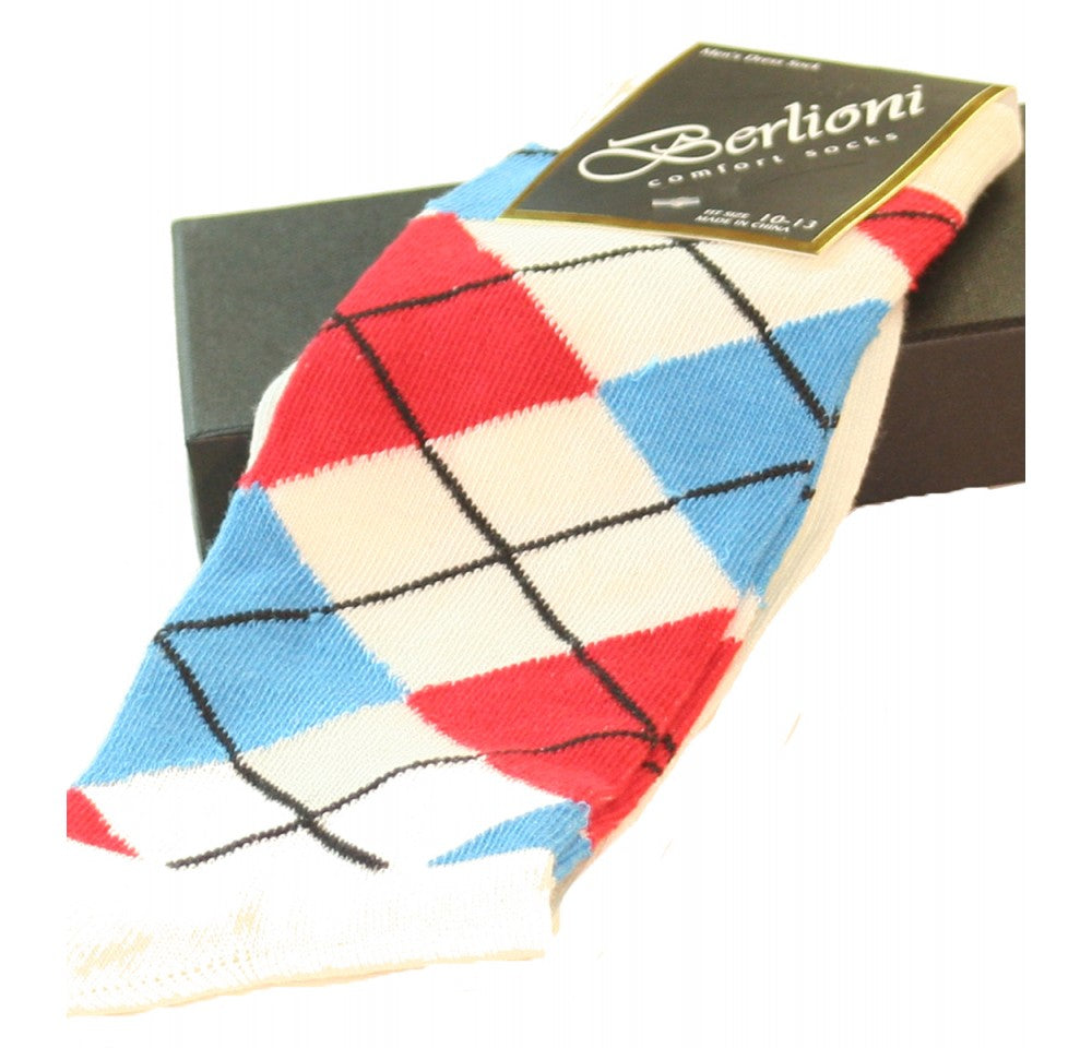 Insta Slim Argyle Dress Socks Classic Style with a Modern Twist 155301