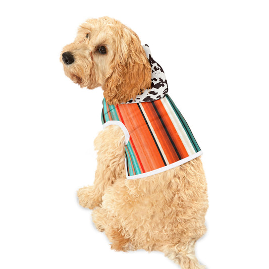 Arizona Serape Colorful Pet Hoodie, Stylish Dog Sweatshirt, Cozy Pet Apparel, Trendy Puppy Clothes, Dog Fashion, Fun Pet Gift