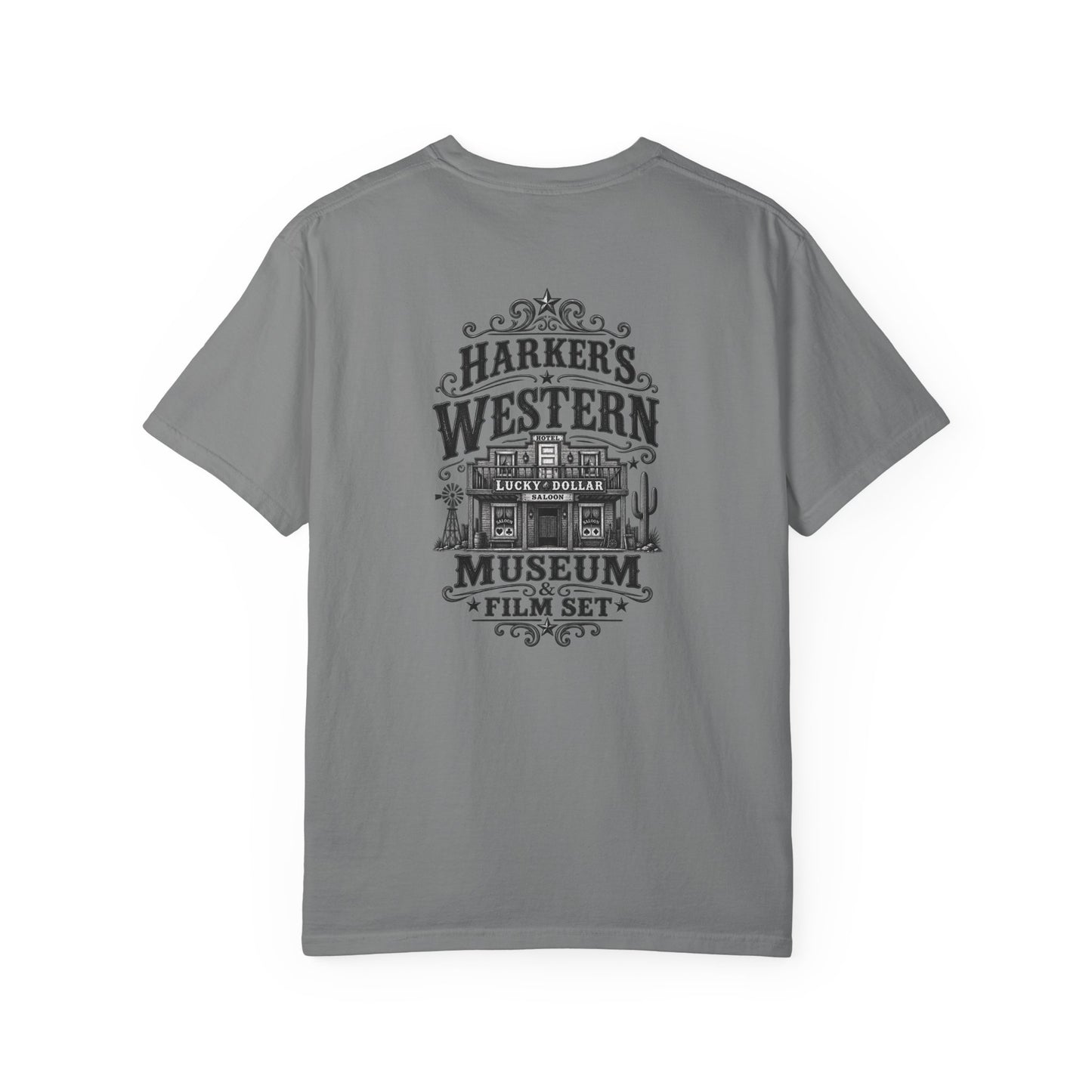 Harker's Western Museum Graphic T-Shirt — Harker’s Film Set Vintage Tee