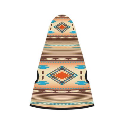 Southwestern Diamond Pet Hoodie — Aztec Print Dog/Cat Hoodie