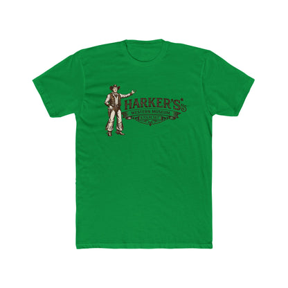 Harker's Western Unisex Tee — Vintage Cowboy Graphic T-Shirt