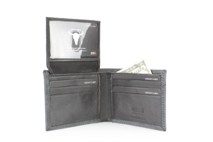 Praying Cowboy Leather Wallet | Branding Iron Western Wear