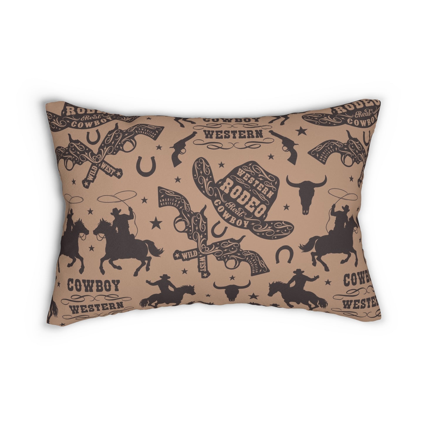 Rustic Rodeo Lumbar Pillow