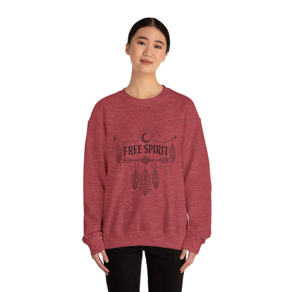 Free Spirit Dreamcatcher Crewneck Sweatshirt