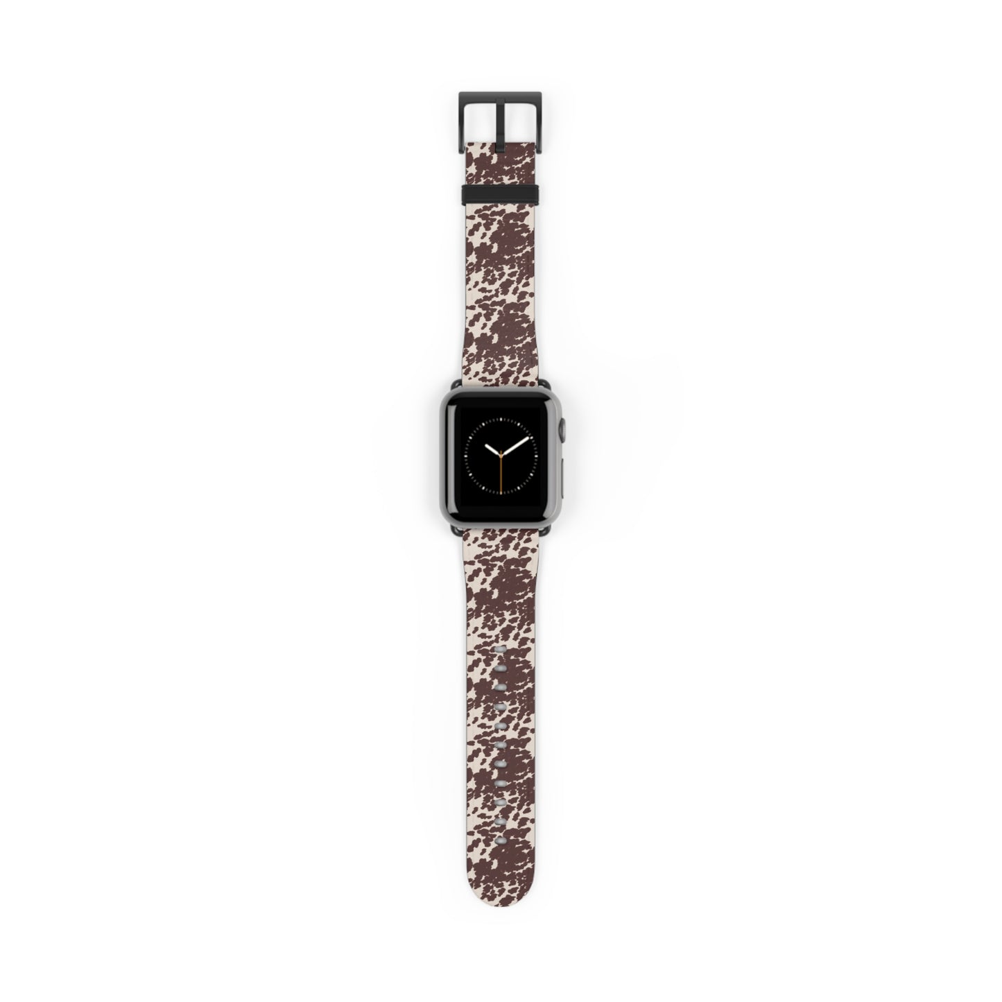 Stylish Cow Print Watch Band - Fashionable Accessory for Casual Outfits
