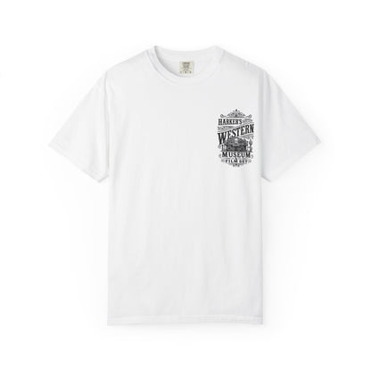 Harker's Western Museum T-Shirt — “Harker’s Western Museum & Film Set” Vintage Graphic Tee