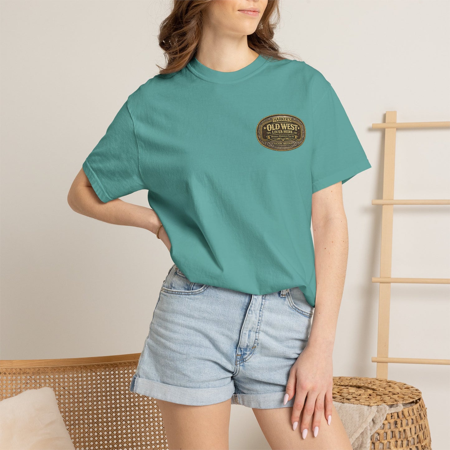 Harker's Old West Lives Here Unisex T-Shirt — Harker’s Tucson Vintage Western Tee