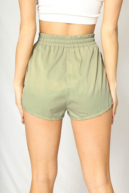 Smiley Satin Shorts