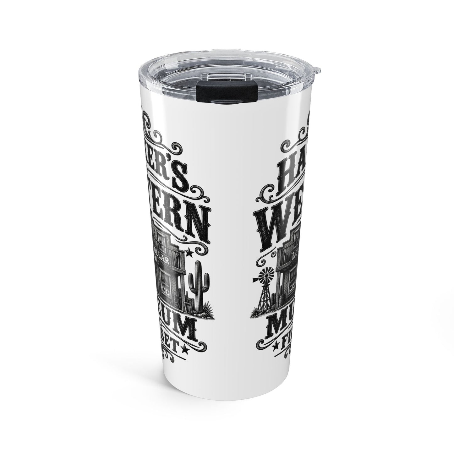 Harker's Western 20oz Tumbler — Vintage Travel Cup