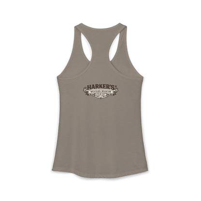 Harker's Saloon Girl Women's Ideal Racerback Tank