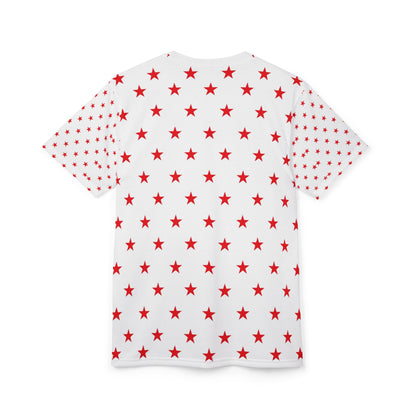Cowgirl Retro Rodeo Tee — Vintage Bucking Bronco All-Over Print Shirt