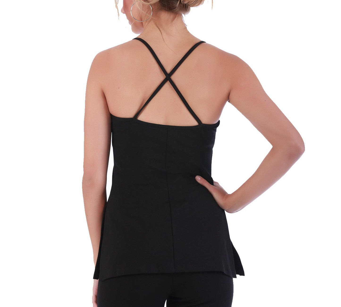 InstantFigure Cami Top with Side Slits 168020T