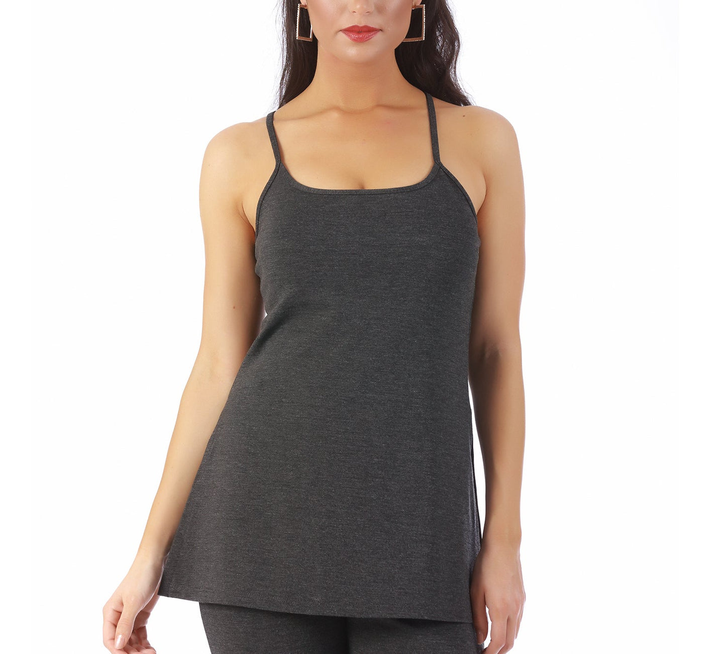 InstantFigure Cami Top with Side Slits 168020T