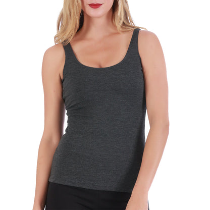 InstantFigure Casual Scoop Neck Tank Top 168021