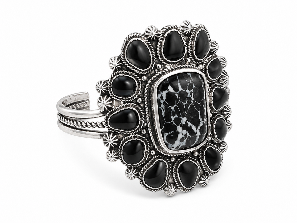Gem Illusions™ Midnight Prairie Cuff