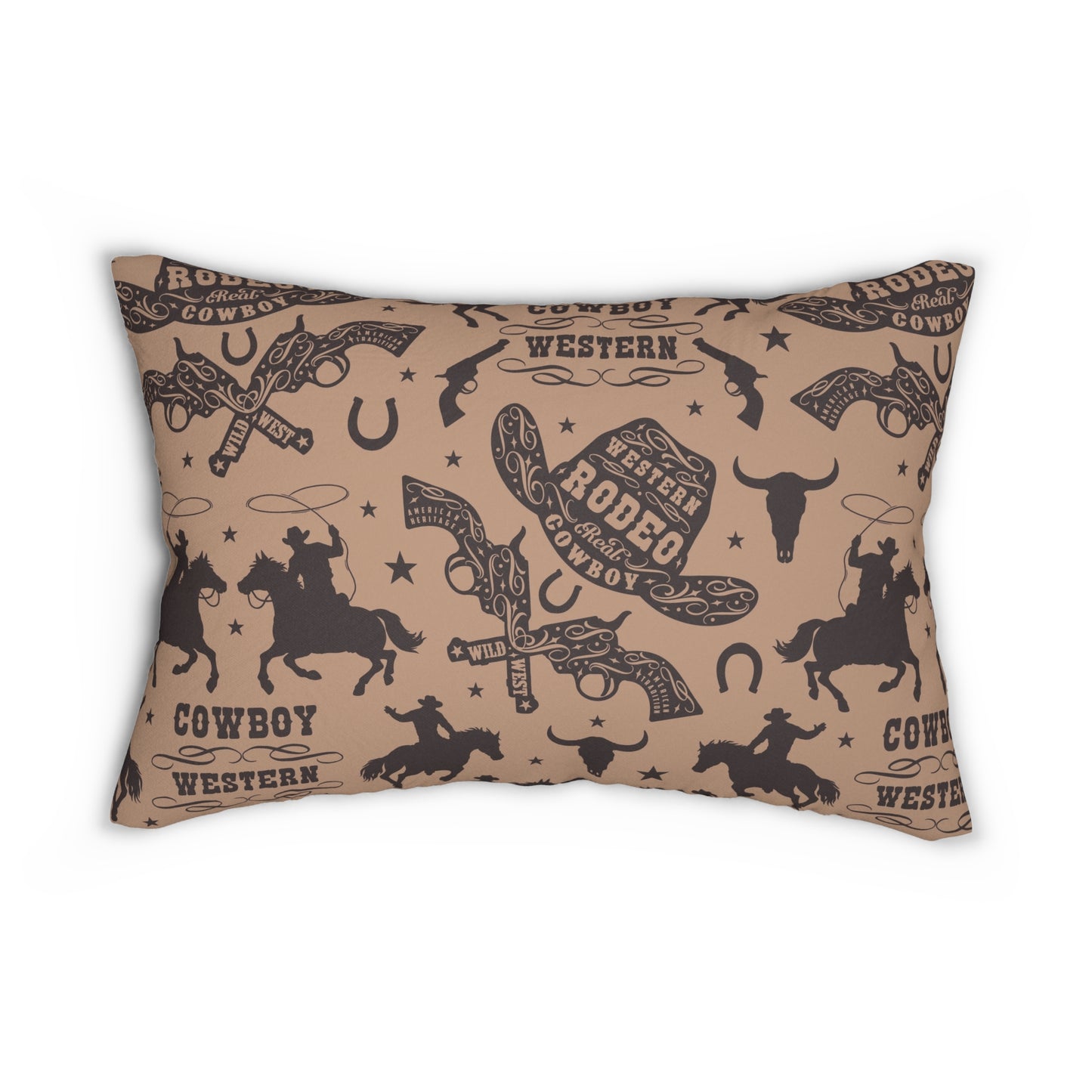 Rustic Rodeo Lumbar Pillow