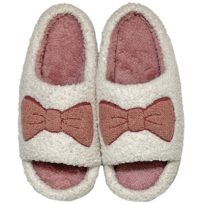 Open toe novelty slippers