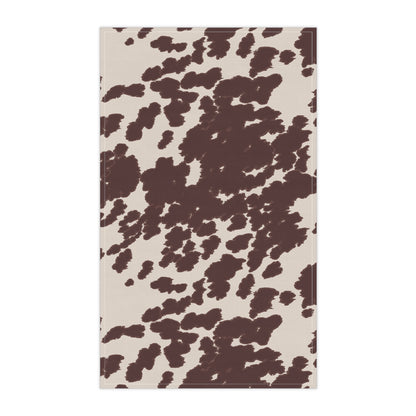 Cow Print Tea Towels, Rustic Kitchen Decor, Farmhouse Style, Gifts for Her, Country Home Essentials