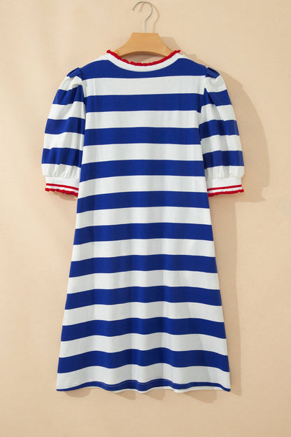 Eliana Sleeve Shift Mini Dress