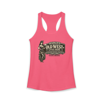 Harker's Saloon Girl Women's Ideal Racerback Tank
