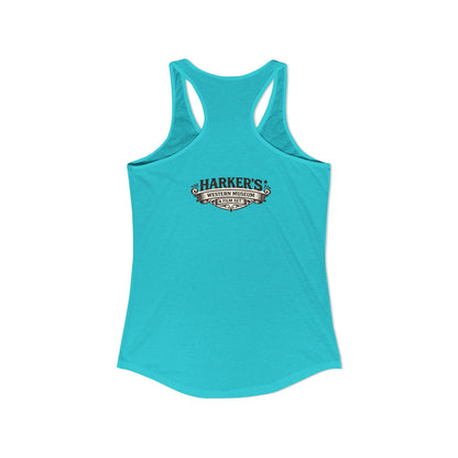 Harker's Saloon Girl Women's Ideal Racerback Tank