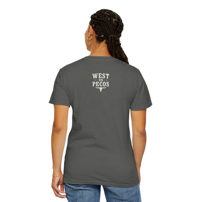 She Came to Stir Up Dust T‑Shirt — Western Inspirational Graphic Tee