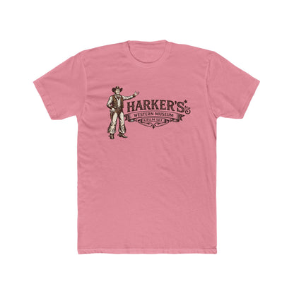 Harker's Western Unisex Tee — Vintage Cowboy Graphic T-Shirt