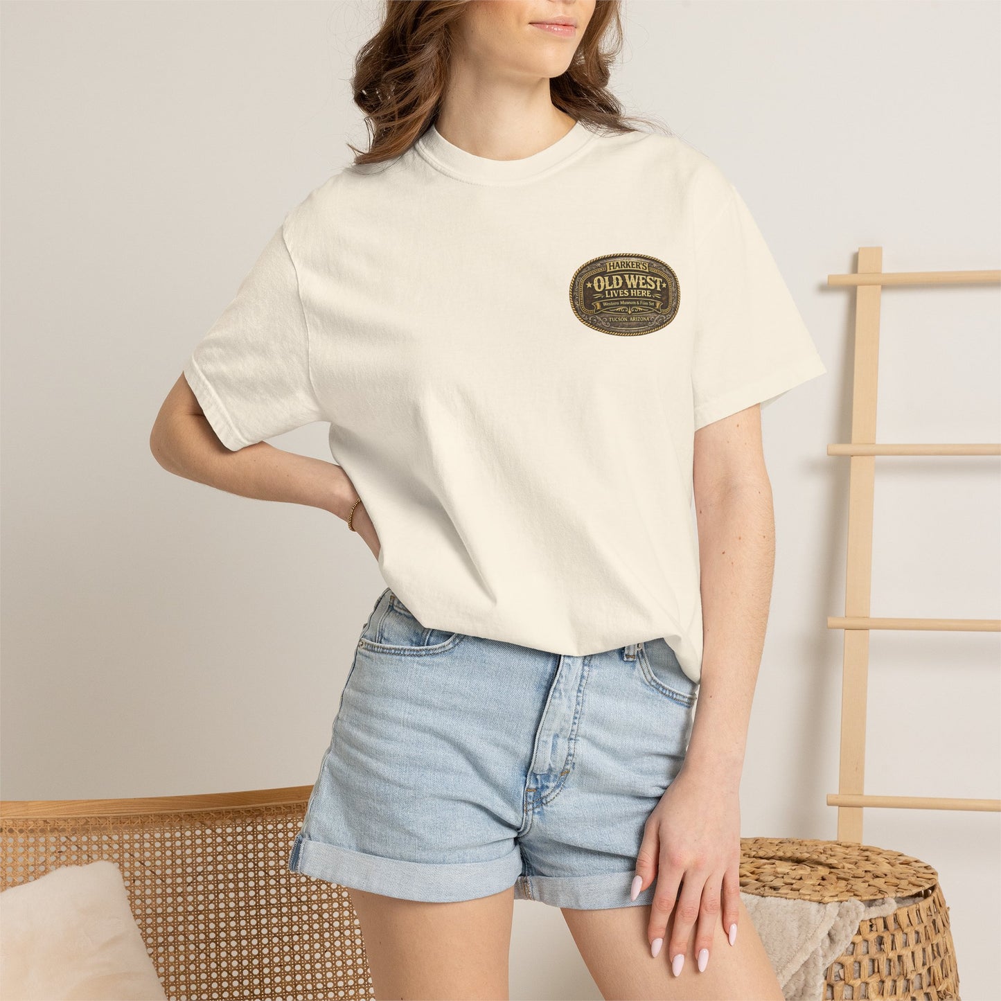 Harker's Old West Lives Here Unisex T-Shirt — Harker’s Tucson Vintage Western Tee