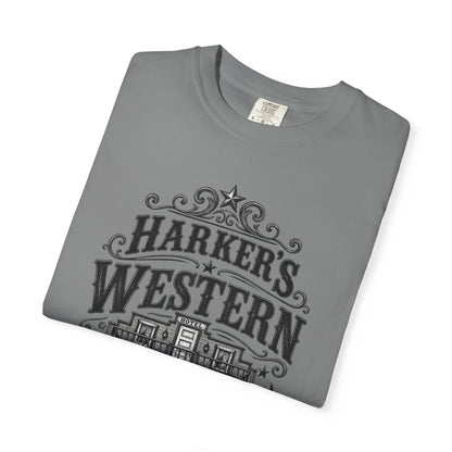 Western Museum T-Shirt — Harker’s Lucky Dollar Film Set Vintage Graphic Tee
