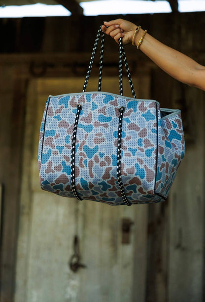 Camo Large Tote | Everyday Carryall Bag
