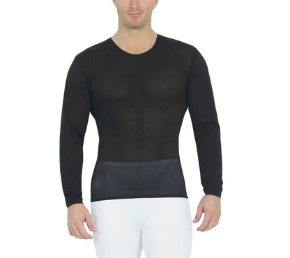 Insta Slim Power Mesh Compression Long Sleeve Crew Neck 180TLS001