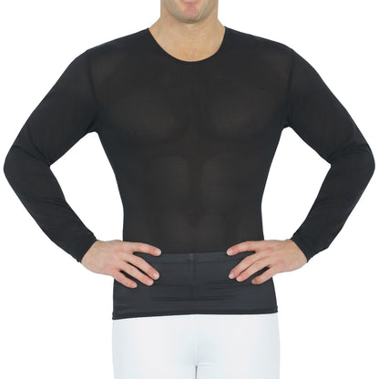 Insta Slim Power Mesh Compression Long Sleeve Crew Neck 180TLS001