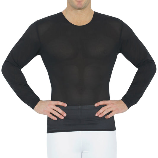 Insta Slim Power Mesh Compression Long Sleeve Crew Neck 180TLS001