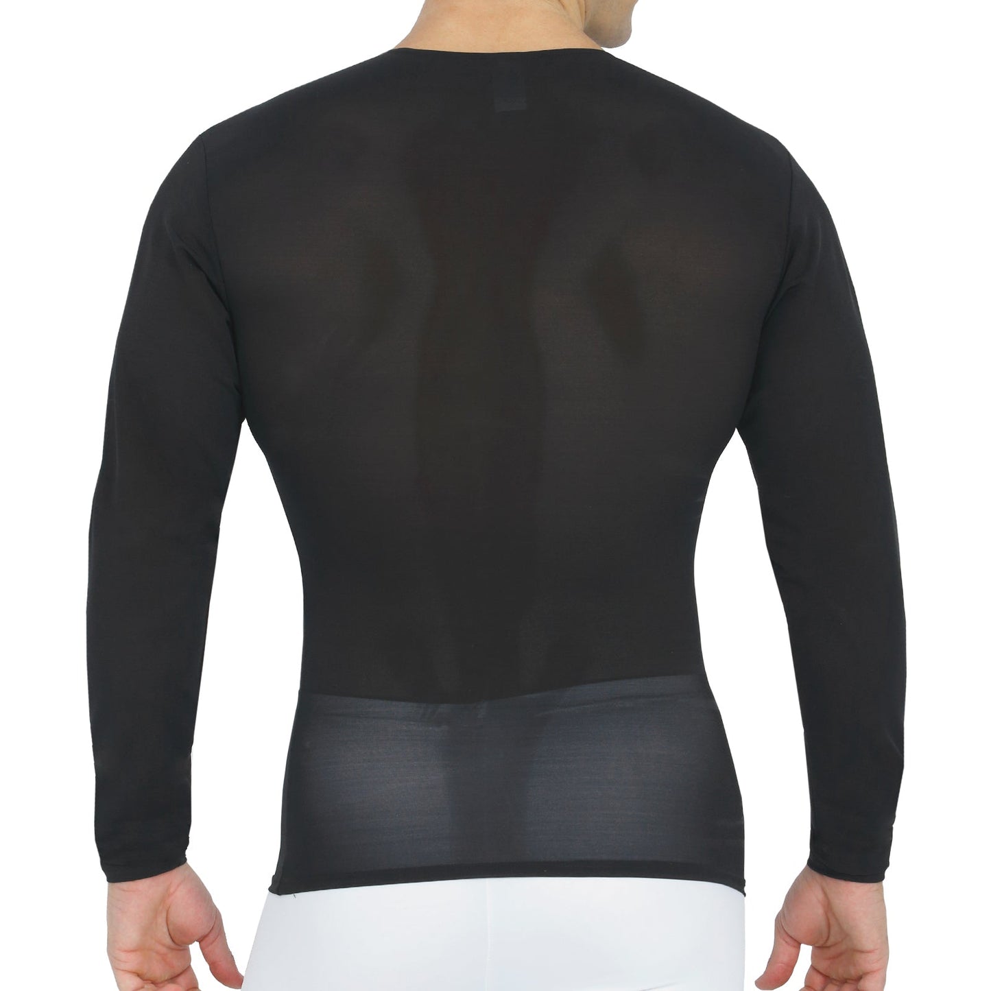 Insta Slim Power Mesh Compression Long Sleeve Crew Neck 180TLS001