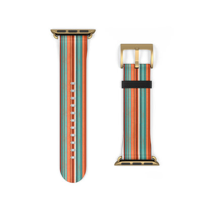 Serape Striped Watch Band - Colorful Western Accessory for Every Occasion