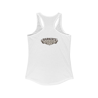 Harker's Saloon Girl Women's Ideal Racerback Tank