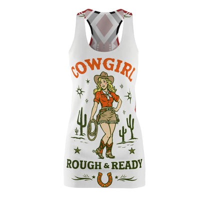 Cowgirl Rough & Ready Racerback Dress — Western Razorback Cover-Up