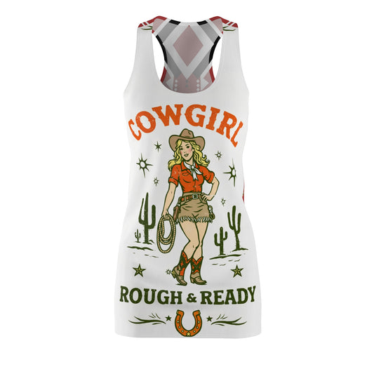 Cowgirl Rough & Ready Racerback Dress — Western Razorback Cover-Up