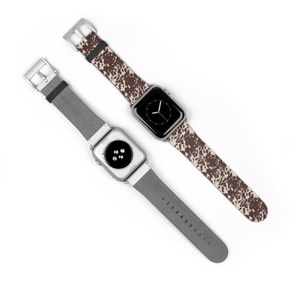 Stylish Cow Print Watch Band - Fashionable Accessory for Casual Outfits