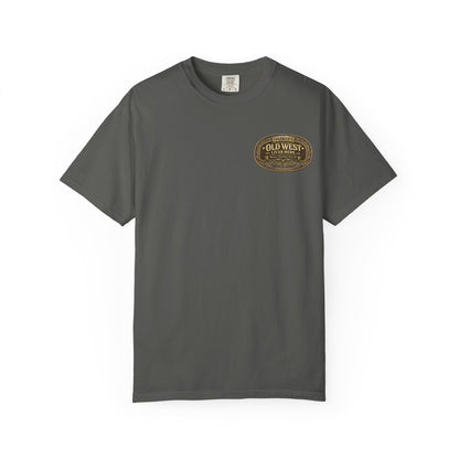 Harker's Old West Lives Here Unisex T-Shirt — Harker’s Tucson Vintage Western Tee