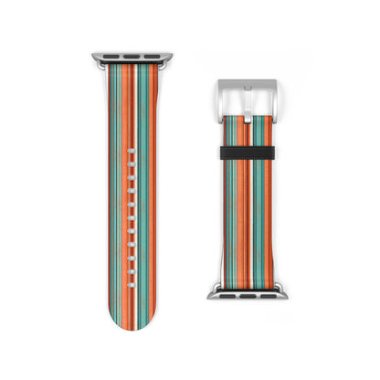 Serape Striped Watch Band - Colorful Western Accessory for Every Occasion