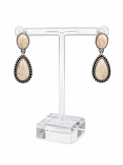 Gem Illusions™ Ivory Mesa Earrings