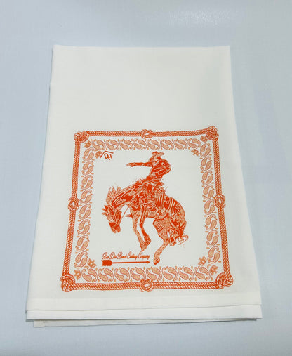 Bandana Bronc Dish Towel Chili Pepper