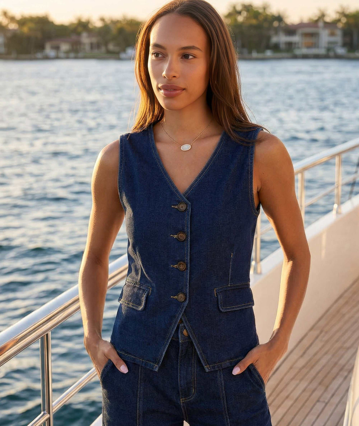 Denim Vest