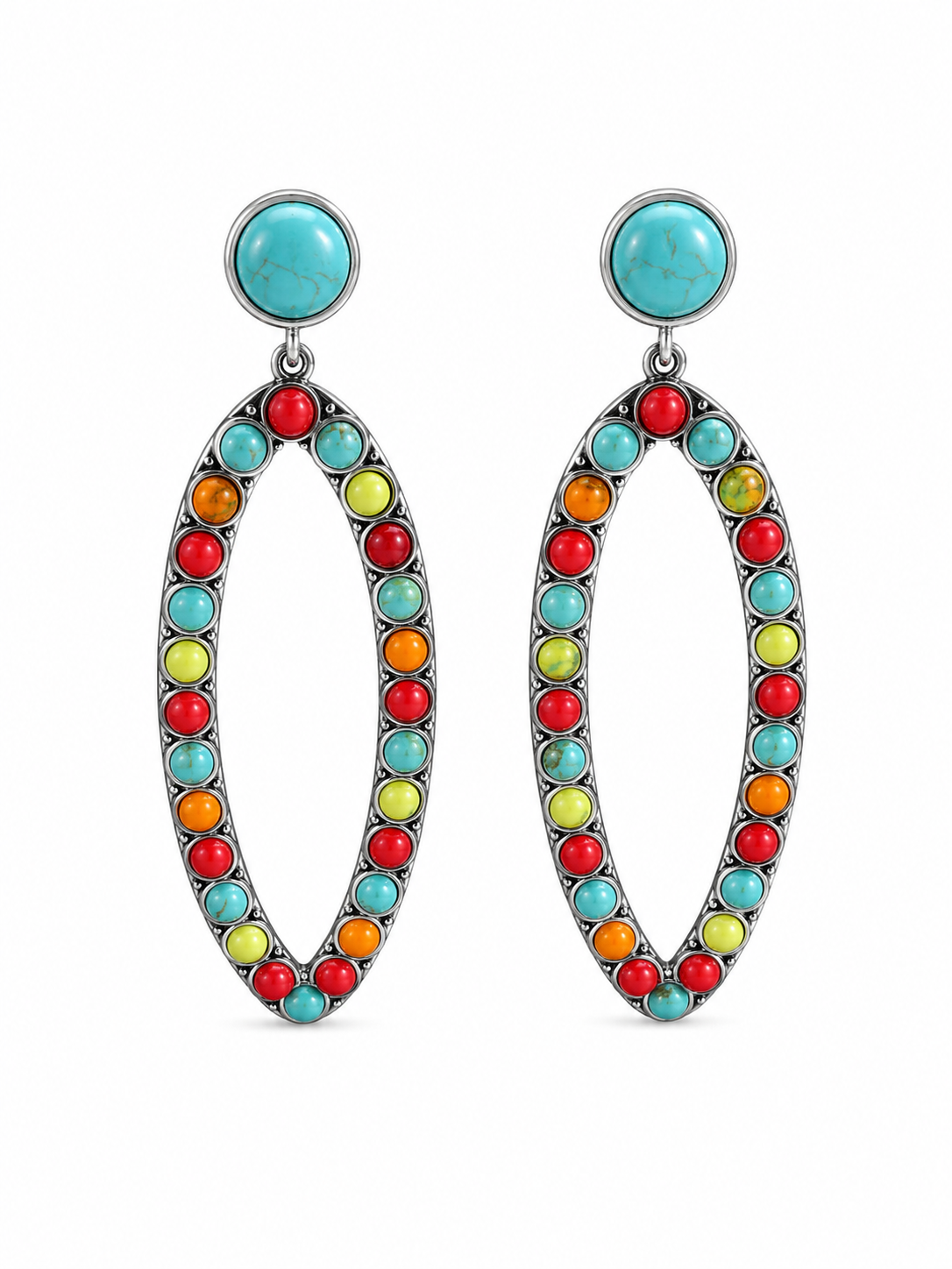 Gem Illusions™ Fiesta Sky Earrings