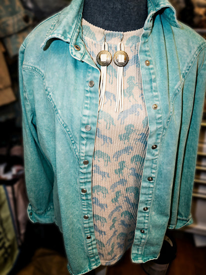 Wild Herd Puff Top