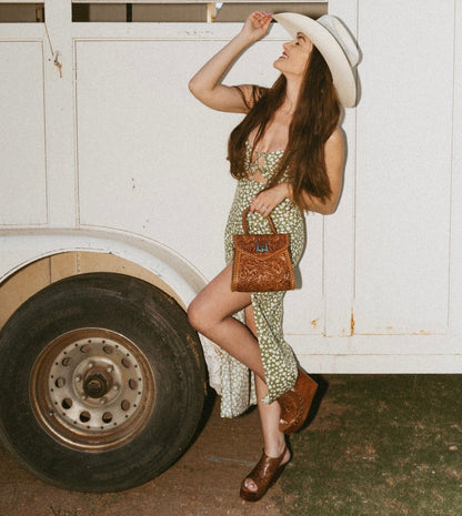 Loyal West Leon Mini Handle Purse